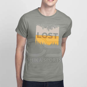 T-shirt imprimé élégant pour hommes Design graphique à la mode T-shirt imprimé en coton doux pour hommes - Product Image 1