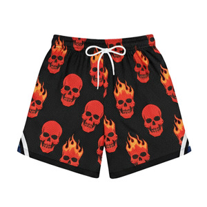 Short en maille de basket-ball pour hommes sur mesure respirant 100% Polyester Sports Running Mesh Design Logo Sublimation de haute qualité - Product Image 5