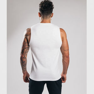 Nouveauté Vêtements de sport imprimés avec logo personnalisé Débardeur de sport Gilet de sport élégant pour hommes Prix de gros bon marché OEM - Product Image 4