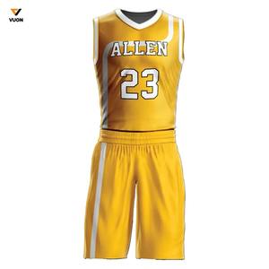 Uniforme de basket-ball personnalisé avec logo d'équipe imprimé Short en jersey cousu taille XS Technique de sublimation - Product Image 1