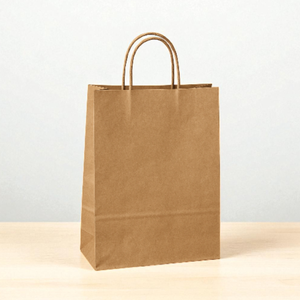 <b>Small</b> <b>Christmas</b> Paper <b>Bag</b> For <b>Candy</b> Cookies And Holiday Party Favors Custom Printed With Logo - Product Image 4