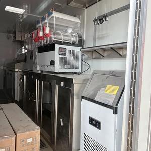 รถขายอาหารเคลื่อนที่อเนกประสงค์ ปรับแต่งได้ รถพ่วงขายอาหารยอดนิยม รถขายอาหารเร็วทำจากไฟเบอร์กลาส ขายส่ง - Product Image 3