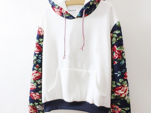 Sudaderas con capucha y sudaderas de invierno y otoño para mujer de alta calidad con cremallera Diseño a rayas Logotipo frontal Tela polar - Product Image 4