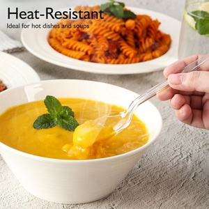 Eco-Friendly Disposable <b>Plastic</b> Silverware <b>Set</b> Heavy-Duty Forks Spoons BPA Free Customizable Quantity for Parties <b>Picnics</b> - Product Image 3