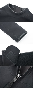 Traje de neopreno personalizado de alta calidad de tela elástica impermeable de manga larga de 3mm de neopreno de cuerpo completo al por mayor traje de buceo para hombre - Product Image 5