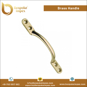 Stock en vrac du fournisseur de confiance Poignées de porte et de fenêtre en laiton de 125mm Poignées pour armoires Commodes Fenêtres Vendeur indien - Product Image 2