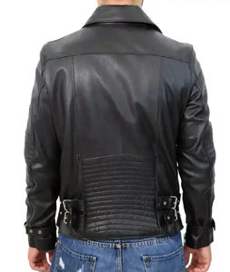 Vestes en cuir pour hommes sur mesure en gros, vêtements décontractés, vestes pour hommes à la mode pour un style quotidien, veste en cuir tendance - Product Image 4