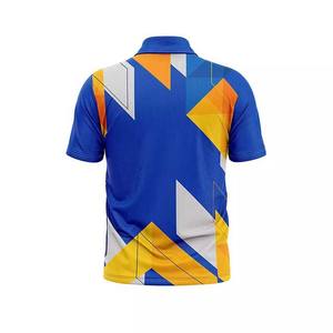 100% Polyester pas cher prix haute qualité Sublimation imprimé dernière conception à manches courtes Rugby Football porter Jersey chemises sport - Product Image 6
