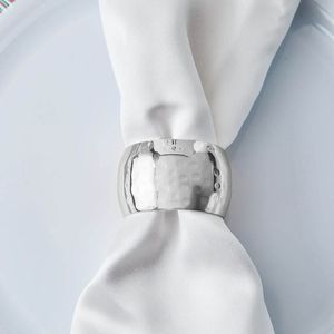 แหวนผ้าเช็ดปากสำหรับตกแต่งทำจากโลหะอุปกรณ์ขายส่ง - Product Image 2
