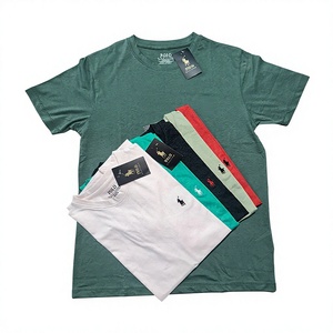 High Quality 100% Cotton Solid Silk Screen Printed Custom <b>Logo</b> O-Neck Regular Fit Breathable Quick Dry 220g Men's T-shirts - Product Image 1