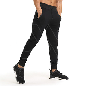 Pantalones personalizados de alta calidad al por mayor entrenamiento Fitness pantalones de chándal Slim Fit gimnasio algodón Jogger pantalones de chándal para hombre - Product Image 3