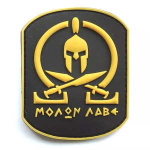 Reuners Étiquettes de vêtement en silicone personnalisées de haute qualité Patch 3D en caoutchouc gaufré en PVC avec logo de marque pour chaussures sacs accessoires - Product Image 4