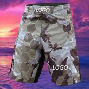 Shorts de combat MMA neufs pour adultes, respirants, avec logo frontal, faible MOQ, directement du fournisseur d'usine - Product Image 2