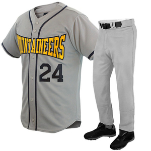 Best Selling Unisex High Quality 100% Polyester Baseball <b>Softball</b> <b>Uniforms</b> <b>Custom</b> Logo Design Quick Dry Soft Printed Sets Plus - Product Image 5