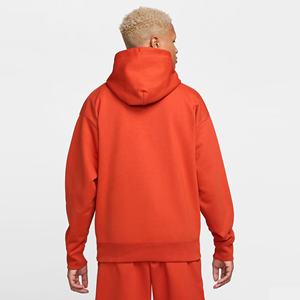 Pull en coton personnalisé en gros vierge Sweats à capuche surdimensionnés Pull en molleton imprimé décontracté à la mode avec logo brodé - Product Image 2