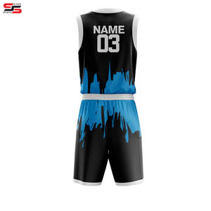 Uniforme de basket-ball pour jeunes sublimé de haute qualité design personnalisé vêtements de sport pour hommes de couleur propre pour hommes - Product Image 2