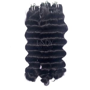 Extensiones de Cabello Humano Vietnamita de la Más Alta Calidad, Ondulado, Colores Personalizables, Precio al por Mayor, Paquete 2025 - Product Image 3