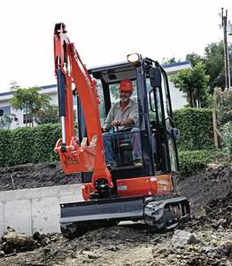 รถขุด KX018-4ขนาดเล็กกะทัดรัด - Product Image 3