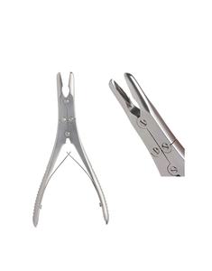 High Quality Orthopedic Surgery Instruments 15cm Double Joint Bone Rongeurs Stainless Steel Sharp <b>Pointed</b> Forceps Manual Metal - Product Image 3