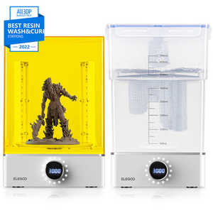 ELEGOO Mercury X Bundle, Accesorio para Impresora 3D, Estación de Lavado y Curado de Alta Eficiencia - Product Image 1