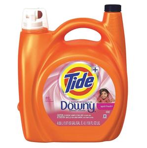 Tide PLUS downy April Fresh HE, 59โหลดผงซักฟอกเหลว, 92 floz - Product Image 1