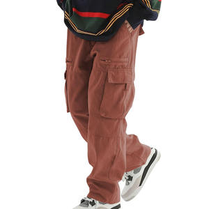 Pantalon cargo pour homme de haute qualité 2026, couleur unie, vêtements d'extérieur, respirant, logo personnalisé, pantalon cargo pour homme - Product Image 3