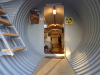 Refugio Privado, Búnker Nuclear, Búnker Subterráneo, Casa de Seguridad, Edificio Prefabricado, Estructura de Acero, Fuerte Portátil, Ensamblable