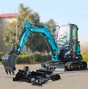 Mini Hydraulische Graafmachine 3.5 Ton Boerderij Crawler Digger Ce/Epa Motor 1 Ton 1.8 Ton 2 Ton Bereik Eaton Hydraulische Cilinder 4 Ton