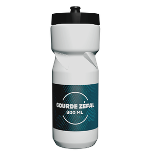 Borraccia personalizzata Zefal 800ml, tazza personalizzabile, ecologica, senza BPA, in plastica riutilizzabile, nessun minimo d'ordine, prodotta in Francia - Product Image 1