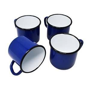 <b>Metal</b> Water Mug with Coated Design for Home & Hotel Round Mug Customization Design for Wholesale Price - Product Image 5