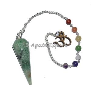 ลูกตุ้มโลหะสีดำแกะสลักขนาดเล็กพร้อมโซ่จักระ: ลูกตุ้มโลหะสีดำทั้งหมดและผู้ส่งออกหินกึ่งมีค่า - Product Image 2