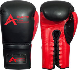 Guantes de Boxeo Advoneer Sports de 16oz con Cordones, Ligeros, Transpirables, que Absorben la Humedad, con Logotipo Personalizado, de Cuero Genuino, para Artes Marciales - Product Image 5