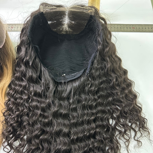 Prix de gros perruques pour femmes noires Naturelle droit HD dentelle frontale Fashion Design perruque cheveux humains dentelle frontale fermeture perruques - Product Image 4