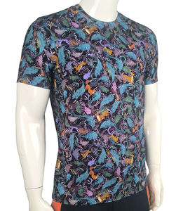 Camiseta de algodón 220 GSM de alta calidad con cuello redondo para hombre, diseño personalizado impreso Digital, venta al por mayor de proveedor de Bangladesh - Product Image 2