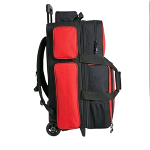 High Quality ODM OEM Customized <b>Rolling</b> Travel Trolley Bag 50-70L Wheeled Sports Luggage PU Material Waterproof - Product Image 5