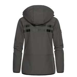 Moda mujer invierno Especial al aire libre Softshell cremallera chaqueta de lujo a prueba de viento transpirable chaqueta de peso pesado con logotipo personalizado - Product Image 3