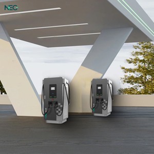Alta velocidad IP65 nominal NEG Smart Tipo 2 EV Cargador Nueva condición Estación de carga montada en el piso para todos los autos eléctricos - Product Image 4