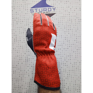 Guantes de muñeca extendidos para montar en motocicleta Guantes largos de motorista de dedo completo Guantes de carreras Sim personalizados Equipo a prueba de viento - Product Image 3