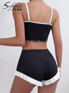 Bộ đồ ngủ bán chạy Sfy-y5163, đồ ngủ ngắn, áo ngủ nữ, bộ đồ ngủ hai mảnh, đồ mặc nhà, bộ đồ lót nữ - Product Image 6