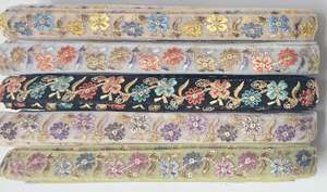 ผ้าลูกไม้สำหรับผู้หญิงดีไซน์ปักเส้นขอบลูกไม้ดีไซน์เนอร์ - Product Image 2