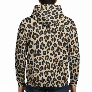 Sweat à capuche pour homme de qualité supérieure, design personnalisé, nouvelle arrivée 2026, vêtements décontractés, léger, sweat à capuche léopard pour homme - Product Image 2