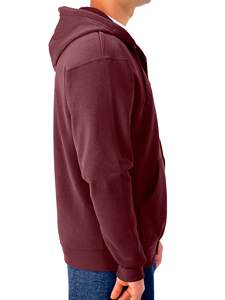 Men's hoodies & sweatshirts zipper custom oversize full zip organic cotton 100% fleece <b>velour</b> reflective clothing <b>hoodie</b> men - Product Image 3