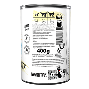 TufTuf Nourriture humide pour chats en conserve - 400 g - Dinde - Product Image 3