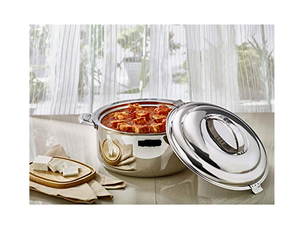 Bel ensemble de casseroles en acier inoxydable avec boîte à chapati pour la cuisine emballage personnalisé vente en gros - Product Image 4