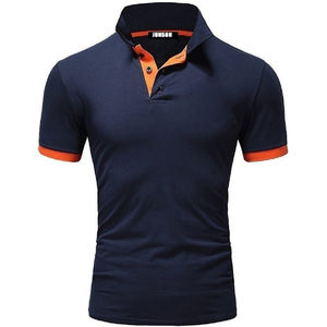 Uniforme de sport unisexe à séchage rapide respirant pour le travail en entreprise imprimé de logo personnalisé pour hommes pour polos solide respirant à séchage rapide - Product Image 2
