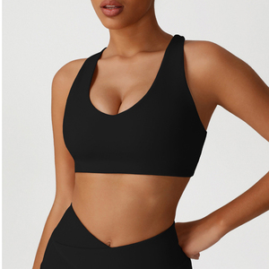 <span class=keywords><strong>Soutien</strong></span>-<span class=keywords><strong>gorge</strong></span> de sport SPARK à dos <span class=keywords><strong>croisé</strong></span> en forme de cœur avec coussinets amovibles, vêtements de fitness personnalisés, <span class=keywords><strong>soutien</strong></span> moyen, <span class=keywords><strong>soutien</strong></span>-<span class=keywords><strong>gorge</strong></span> d'entraînement - Product Image 5