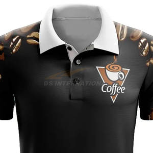 Polo de golf de sublimación personalizado de fábrica OEM, Polo de manga corta de poliéster de secado rápido con logotipo personalizado, Polo de equipo para hombre - Product Image 5