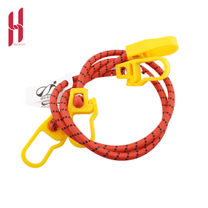 Helego Premium 8mm Thai Latex Bungee Set with Secure Hooks 2-7ft 2-Piece for Camping Cargo Carrier Made in Thailand - Product Image 1