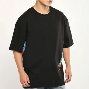 Camiseta informal de algodón de verano, camiseta estampada para hombre, ropa de calle, camisetas gráficas personalizadas, camiseta suave de cuello redondo, camiseta ajustada - Product Image 3