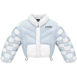 Logo personnalisé d'usine OEM veste bouffante de haute qualité pour hommes veste d'hiver chaude matelassée grande taille - Product Image 4